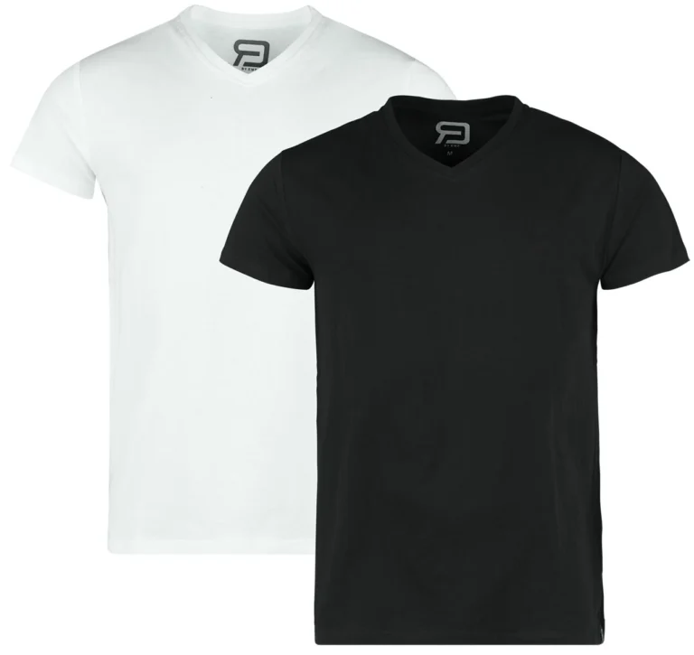 Red by EMP Camiseta de RED by EMP - Camisetas (paquete de 2) - S XXL - para Hombre - negro-blanco