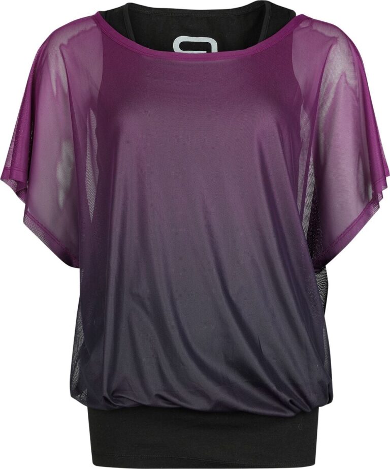 Red by EMP Camiseta de RED by EMP - Doble-Pack Camiseta y Chaleco - S XXL - para Mujer - negro/lila