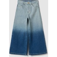 Republic OF DENIM, Vaqueros Multicolor Súper Anchos De Puro Algodón Para Niña, Niña, Azul Cielo/Azul, Talla: 4-5
