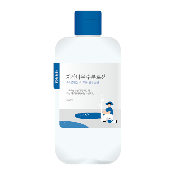 Round LAB For Men Birch Juice Moisturizing Lotion - 200m