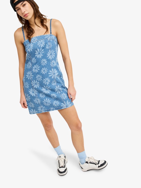 Roxy Dreamy Daze - Vestido vaquero Azul Mujer