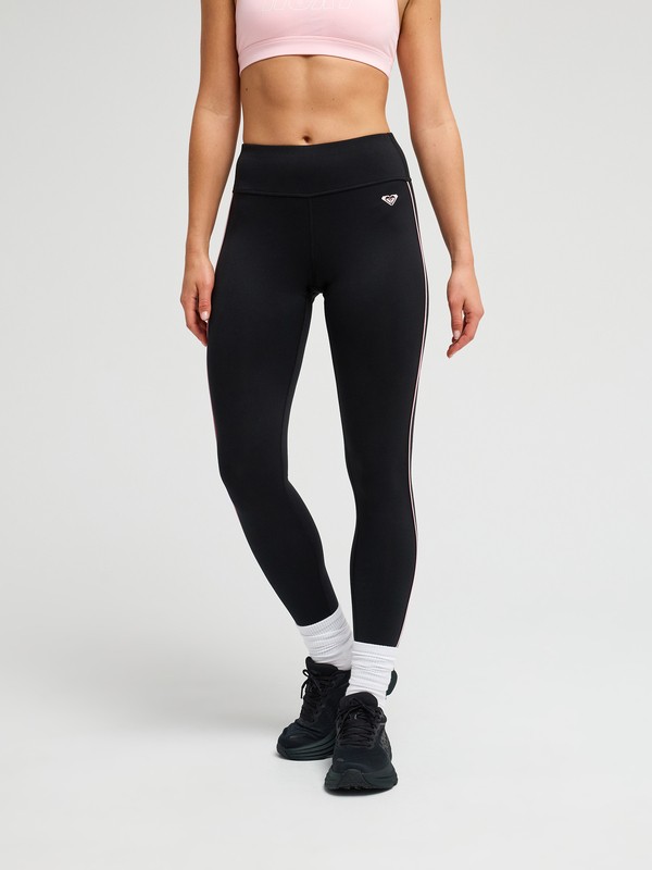 Roxy Everyday Flow - Leggins para Entrenar Negro Mujer