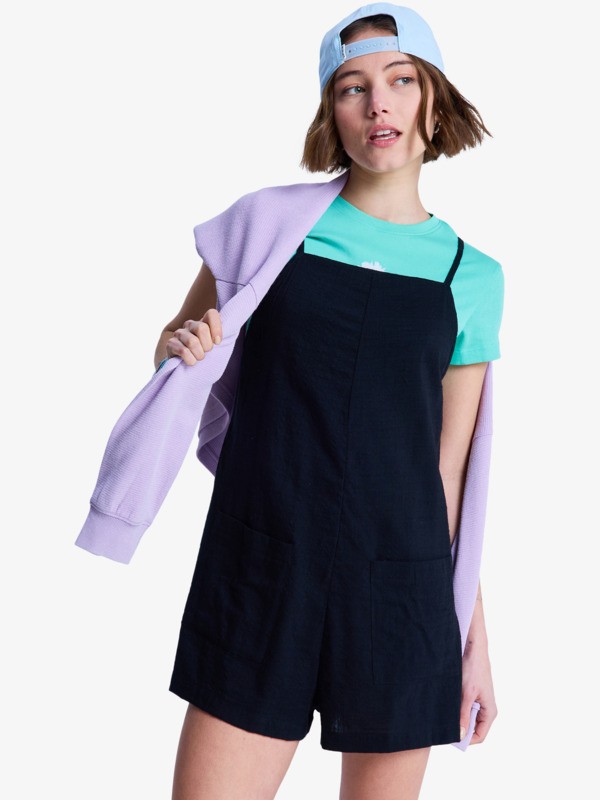 Roxy Lavender Haze - Mono Corto Negro Mujer