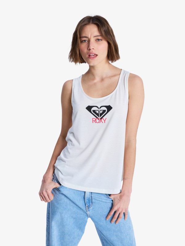 Roxy Surfclassic - Camiseta sin mangas Blanco Mujer