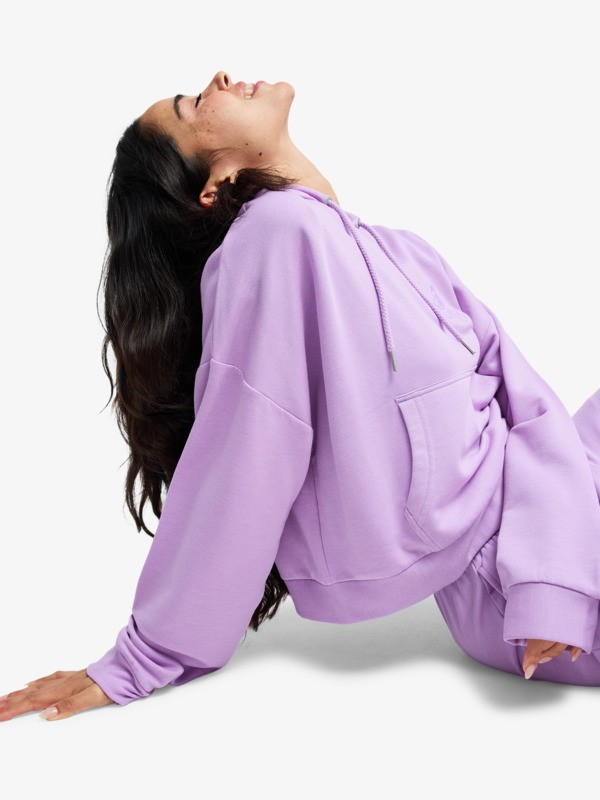 Roxy Surfing By Daylight - Sudadera con Capucha Morado Mujer