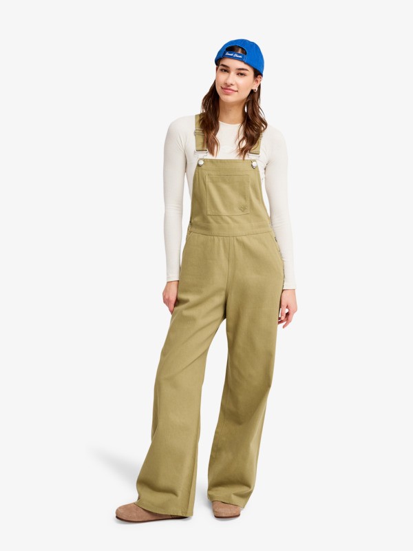 Roxy Trail Blazer Twill - Peto de sarga Verde Mujer
