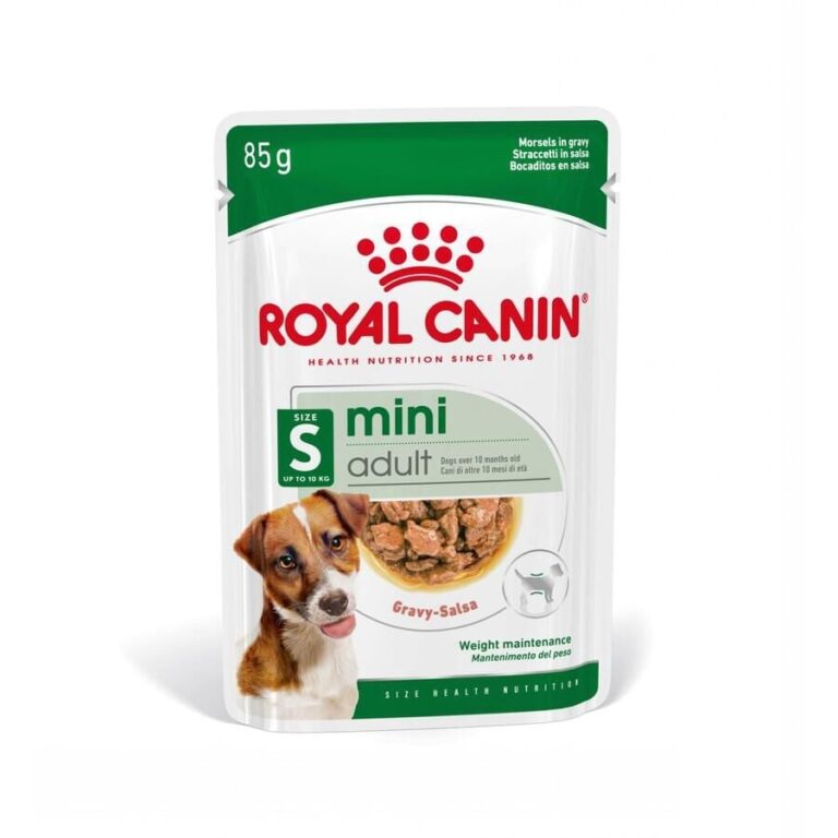 Royal Canin 24 sobres x 85 g Royal Canin Mini Adult sobre en salsa para perros ¡Pack ahorro!