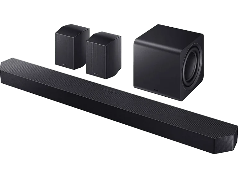 Samsung Barra de sonido - Samsung HW-Q990F/ZF, Bluetooth, 756 W, Subwoofer y Dolby Atmos inalámbrico, 11.1.4 canales, WiFi, Negro Titanio