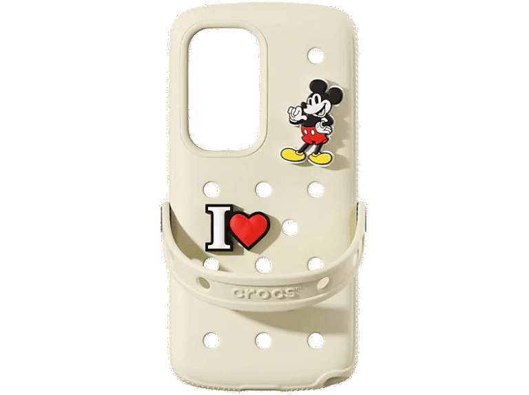 Samsung Funda móvil - Samsung Crocs Case, Para Galaxy S25 Ultra, Silicona, Amarillo