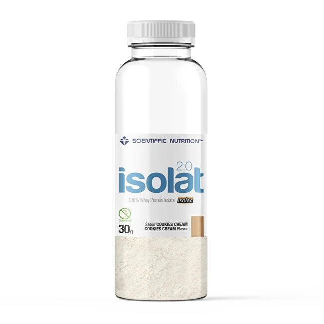 Scientiffic nutrition Nutrición científica Batido de Proteína de Suero Aislada Isolac 2.0 - Galleta 30 g