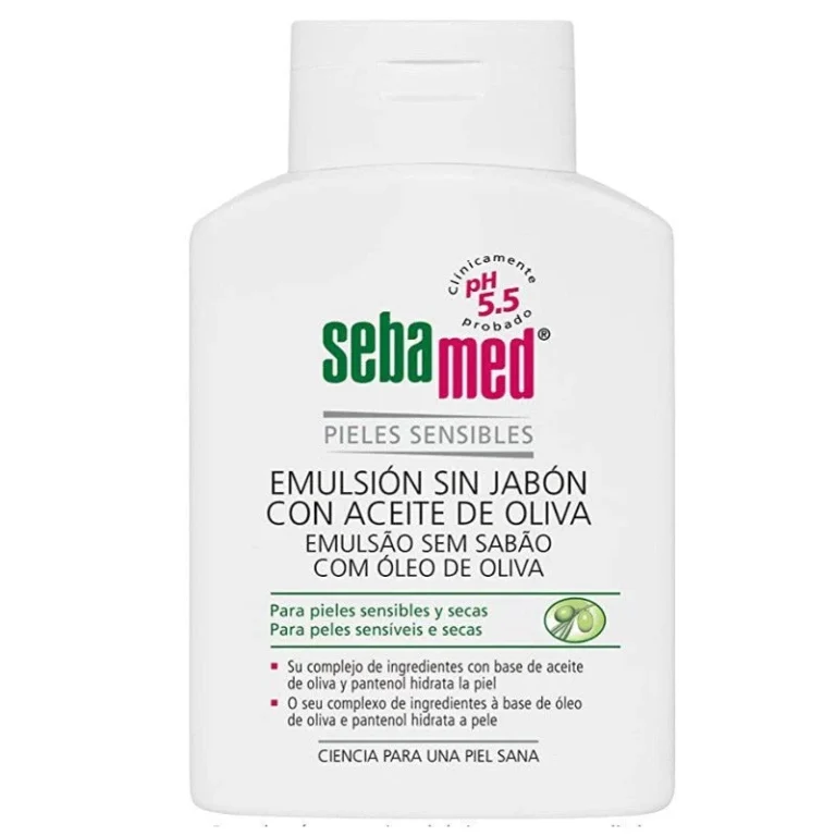 Sebamed Emulsión Sin Jabón con Aceite de Oliva 1000m