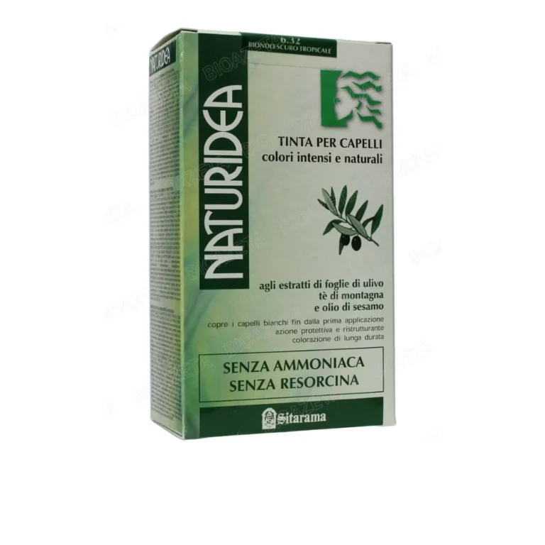 Sitarama Naturidea 6.32 Coloración Permanente Delicada Rubio Oscuro Dorado Cobrizo Intenso y Luminoso Promoción