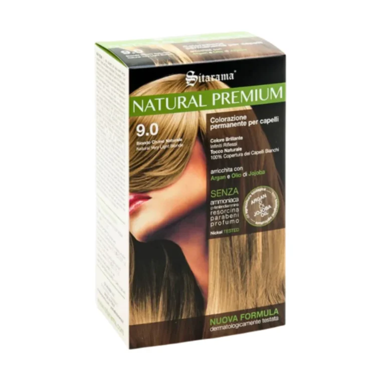 Sitarama Naturidea 9.0 Coloración Permanente Delicada Rubio Clarísimo Naturale Luminoso y Uniforme Promoción