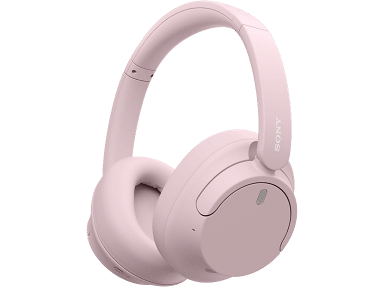 Sony Auriculares inalámbricos - Sony WH-CH720NP, Cancelación ruido (Noise Cancelling), 35h, Carga Rápida, Con Asistente, Bluetooth, De Diadema, ANC, R