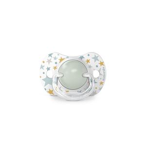 Suavinex Chupete dreams silicona 6/18 sx pro dos piezas azul claro