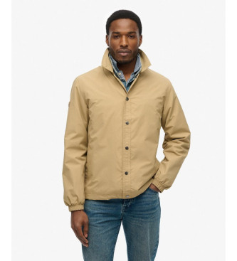 Superdry para hombre. M5012152A Chaqueta Surplus Otto Coach beige (L), Casual, Poliamida