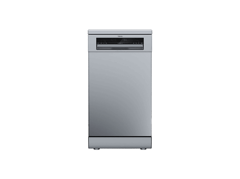 Teka Lavavajillas - Teka DFS 24650, 9 servicios, 6 programas, 44.8 cm, Display LED, Programa Whisper, Inox
