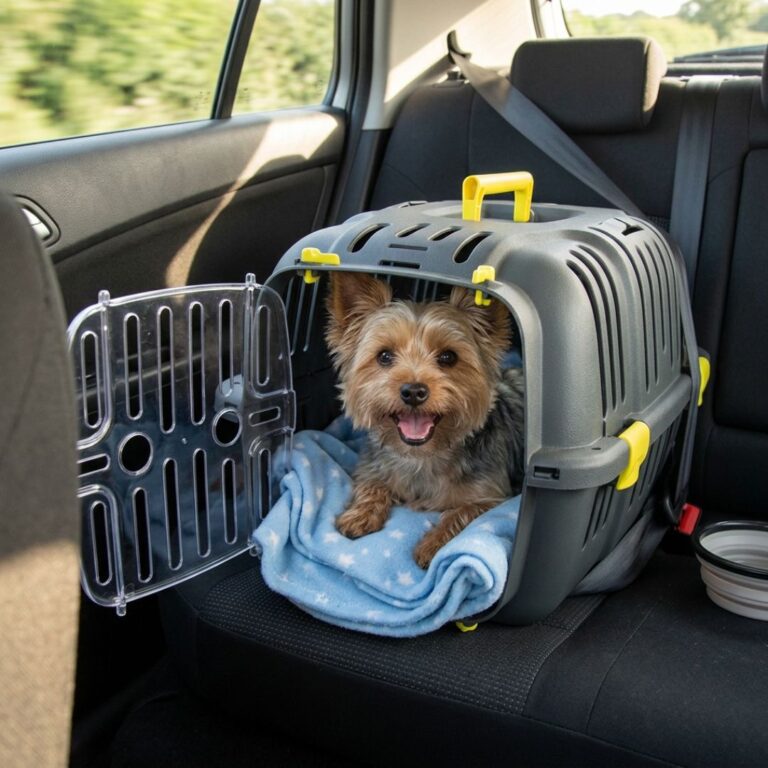 TK-Pet Barcelona Transportín de plástico para perros y gato