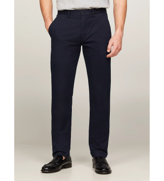 Tommy Hilfiger para hombre. MW0MW28884 Pantalón chino Denton 1985 Collection marino (38/36), Casual, Algodón Orgánico, Sostenible