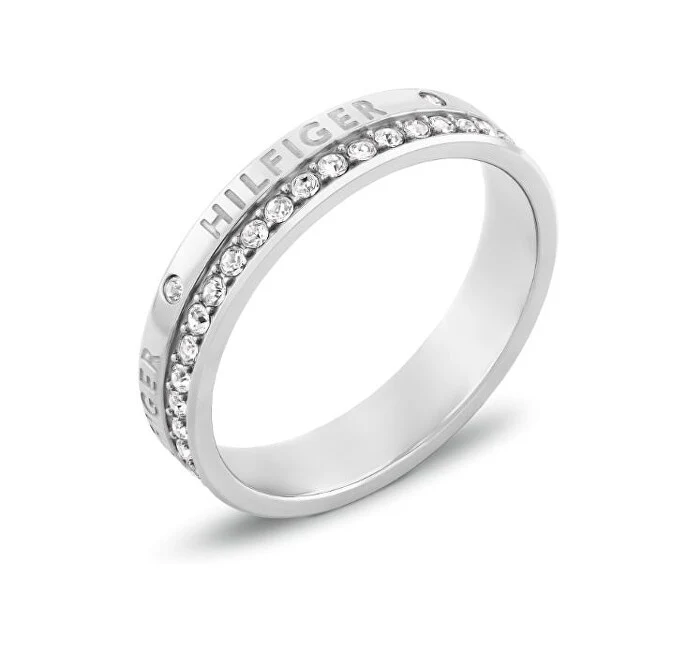 Tommy hilfiger Steel Anillo con cristales Mini Cristales 2780910 - Circuito: 54 m