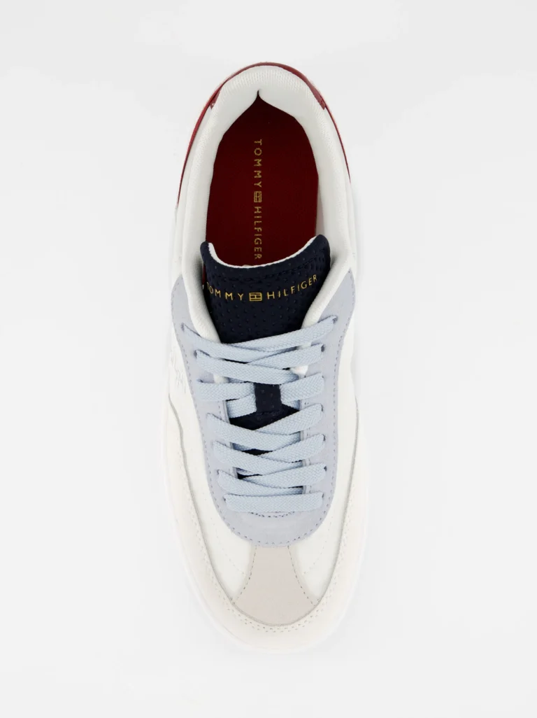 Tommy Hilfiger Zapatillas blancas de piel Tommy Hilfiger, 39