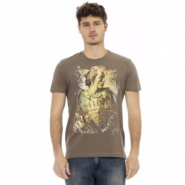Trussardi Action Hombre Camiseta Marrón 2AT08F004