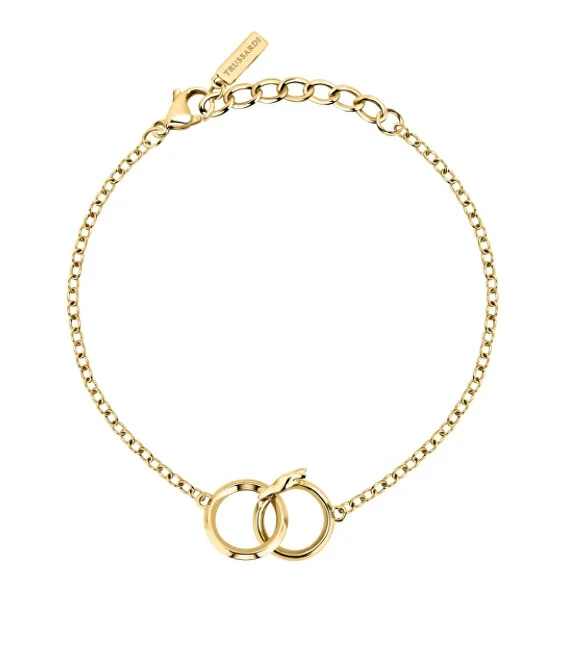 Trussardi Fashion pulsera chapada en oro T-Heritage TJAXB08