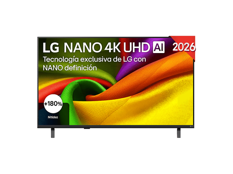 TV LED 55" - LG 55NU850B6LA, UHD 4K, Procesador Inteligente α7 AI Processor 4K Gen9, Smart TV, DVB-T2 (H.265), Negro