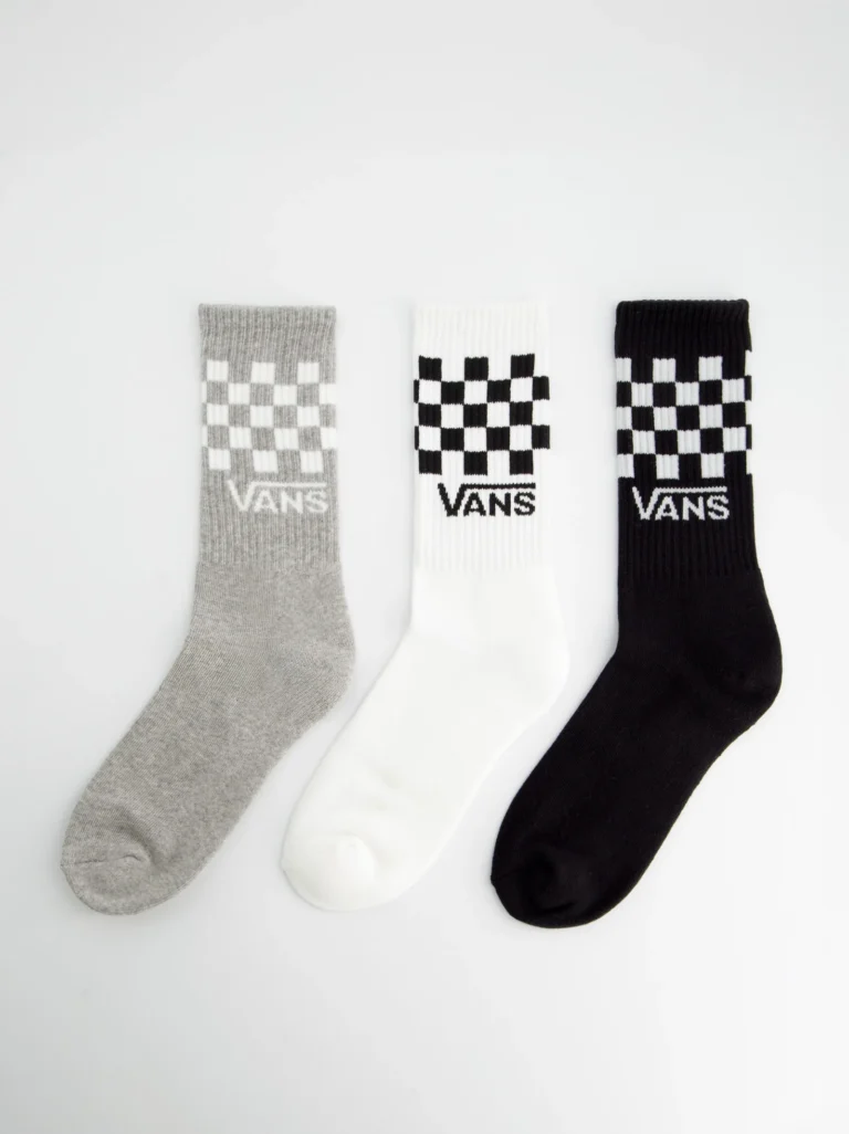 Vans Pack de tres calcetines altos - Vans Classic Crew, 35