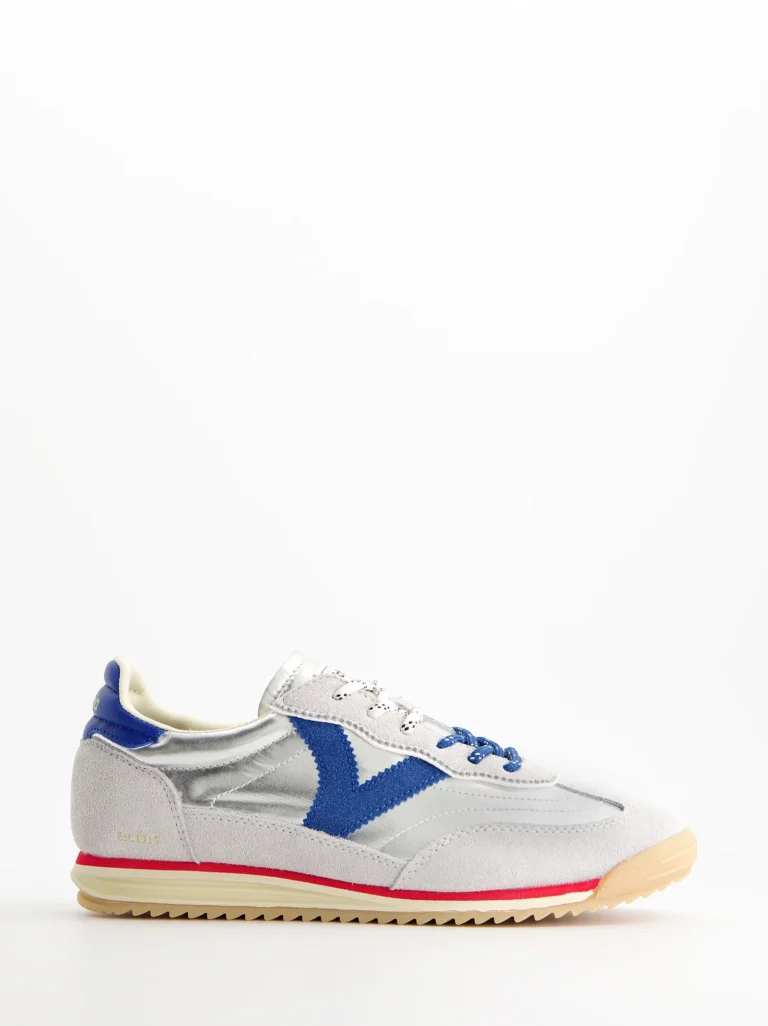Victoria Zapatillas retro en ante metalizadas - Victoria Saturno, 41