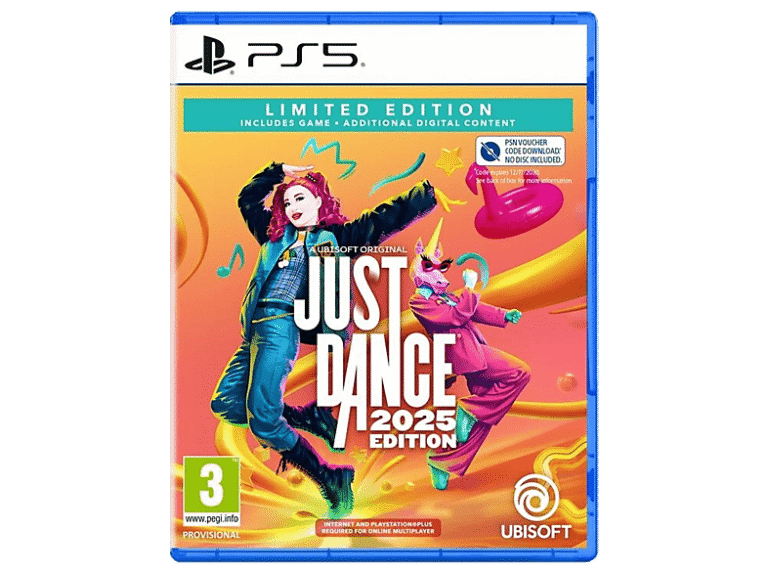 Videojuego UBISOFT PS5 Just Dance 2025 Edition (Código en la caja)