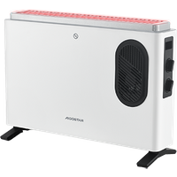 Aigostar Blanc- Aigostar 2000W Calefactor Convector Bajo Consumo, termostato ajustable