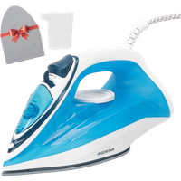 Aigostar smith - Plancha Ropa 2400W, con Chorro de Vapor de 160g/Min, Capacidad de 250ml, Suela Antiadher