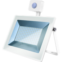 Aigostar 100W Foco LED con Sensor Movimiento PIR,10000LM Super Brillo Focos LED Exterior, IP65 Impermeabl