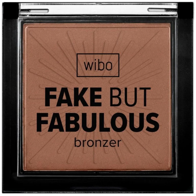 Wibo Fake But Fabulous - Contorno, polvo compacto bronceador, 03, Pralina, 9 g
