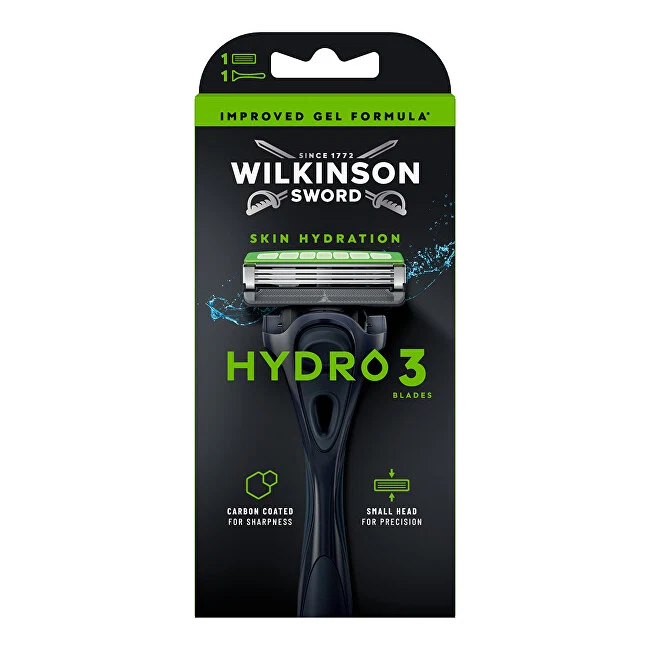 Wilkinson sword Maquinilla de afeitar Wilkinson sword Hydro 3 Black Edition + 1 cabeza