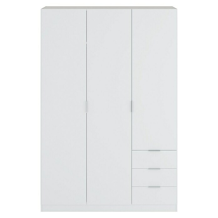 Zapatillas Armario para ropa Basic (L x An x Al: 52 x 121 x 180 cm, Blanco)