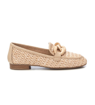 Zapatillas Carmela para mujer. 16231601-BEIGE Mocasines 162316 beige (37), Plano, Ninguno, Casua