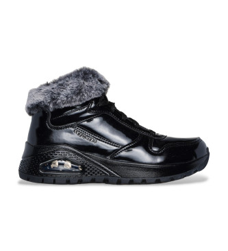 Zapatillas Skechers para mujer. 168126 Botines Uno Rugged Fiesty Winter negro (36), Plano, Cordones, Casua