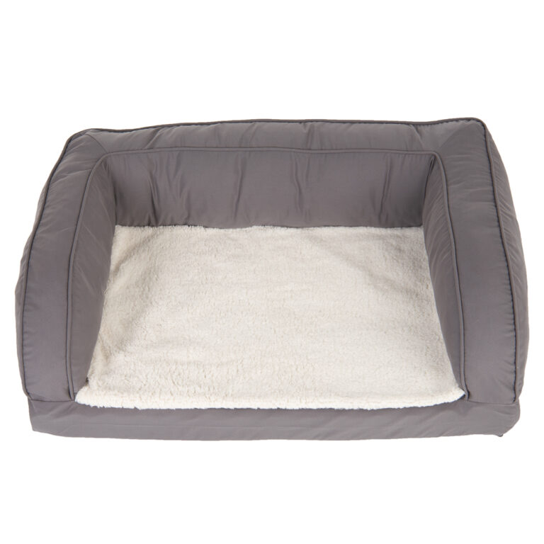 zooplus Exclusive Cama ortopédica gris para perros - XL: 140 x 80 x 32 cm (L x An x Al)