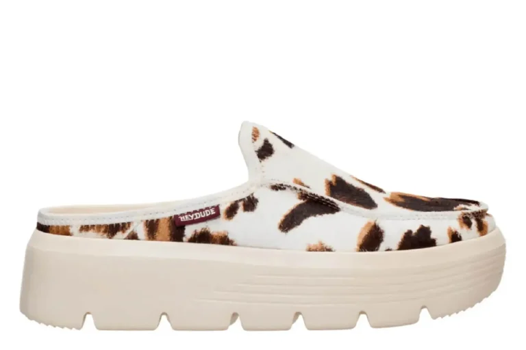 Zuecos de plataforma animal print mujer AUSTIN EDGE LUXE NEW Hey Dude