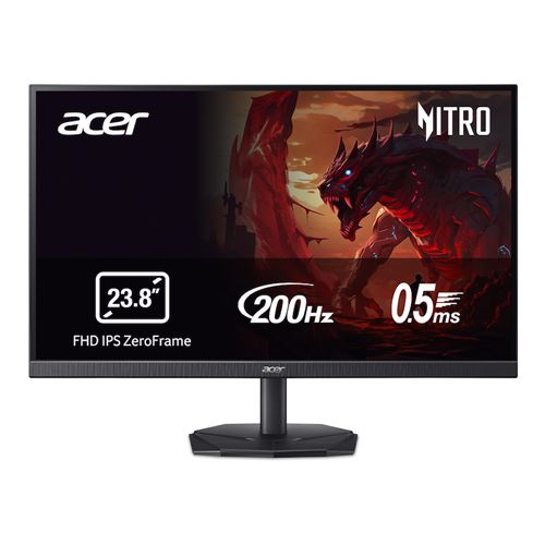 Acer Monitor Gaming Acer Nitro Lcd Kg241yx1bmiipx 23,8" Fhd 200hz