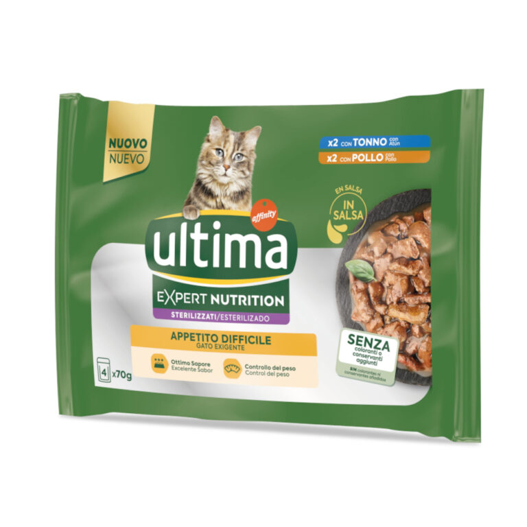 Affinity Ultima Ultima Cat Expert Nutrition Difficult Appetite atún y pollo - 44 x 70 g - Pack Ahorro