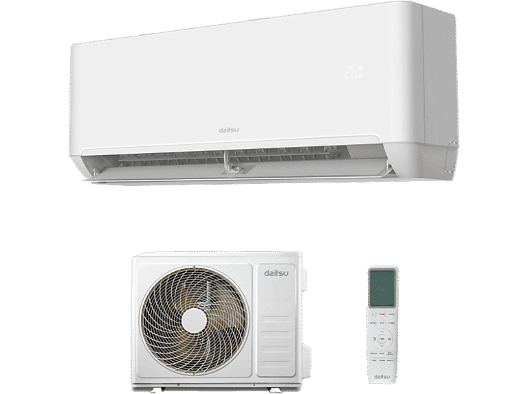 aire acondicionado split 1 x - daitsu mural artic ds-9ktp-4, 2322 fg/h, wi-fi, inverter, blanco