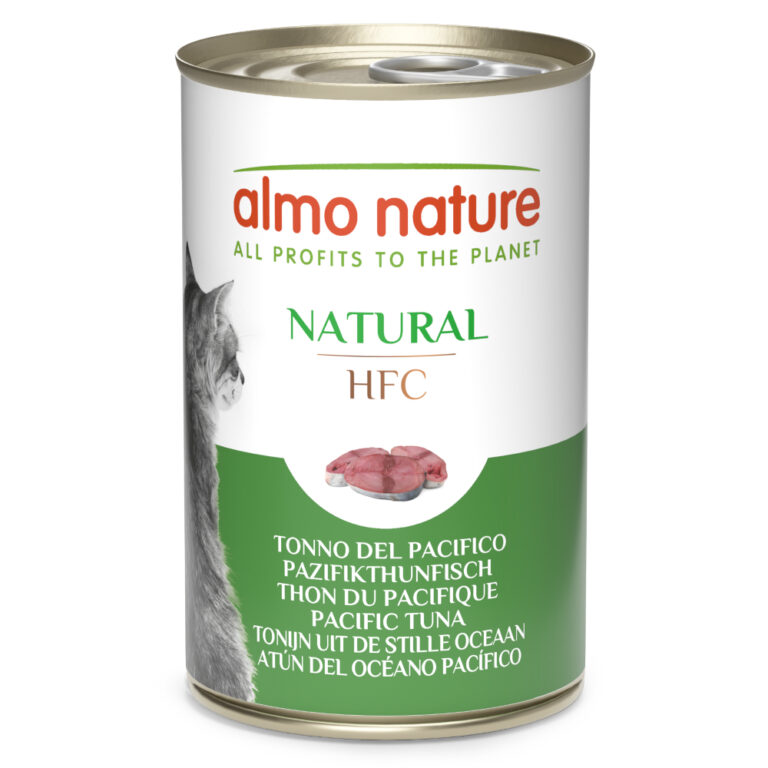 Almo Nature HFC Natural 18 x 140 g comida húmeda en oferta: 12 + 6 ¡gratis! - Atún del Pacífico
