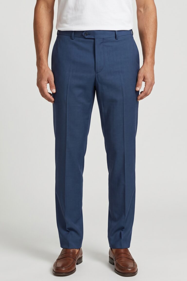 Brooks Brothers Slim Fit Pants Blue Talla: W40L34 Pantalones Sastre Outlet Hombre Azu