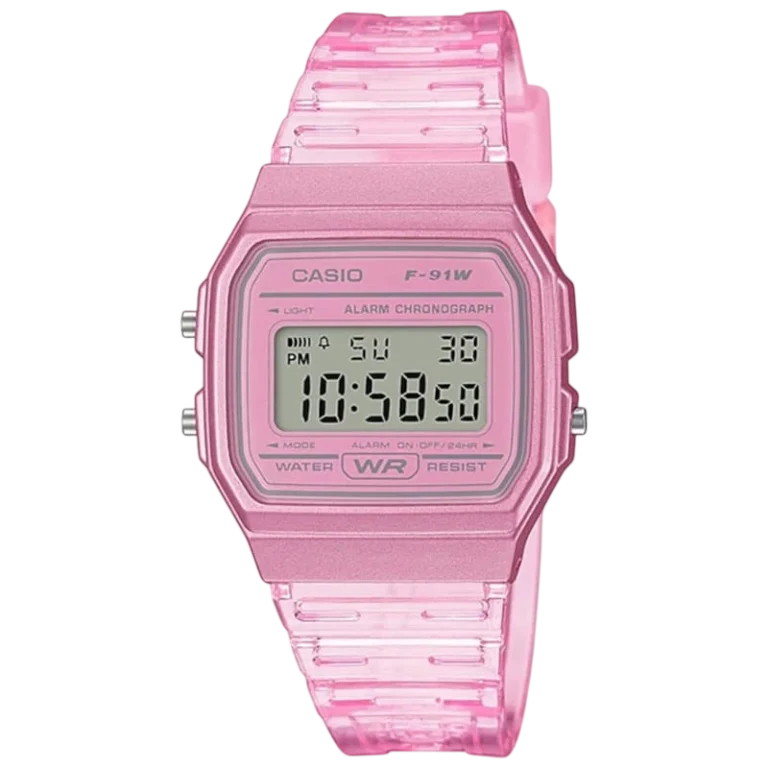 Casio F-91WS-4EF Collection Women Reloj Digital Rosa