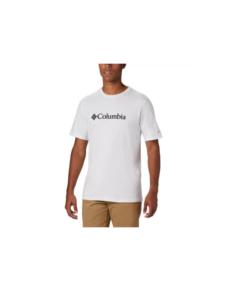 Columbia Camiseta Columbia Basic Logo Hombre WH