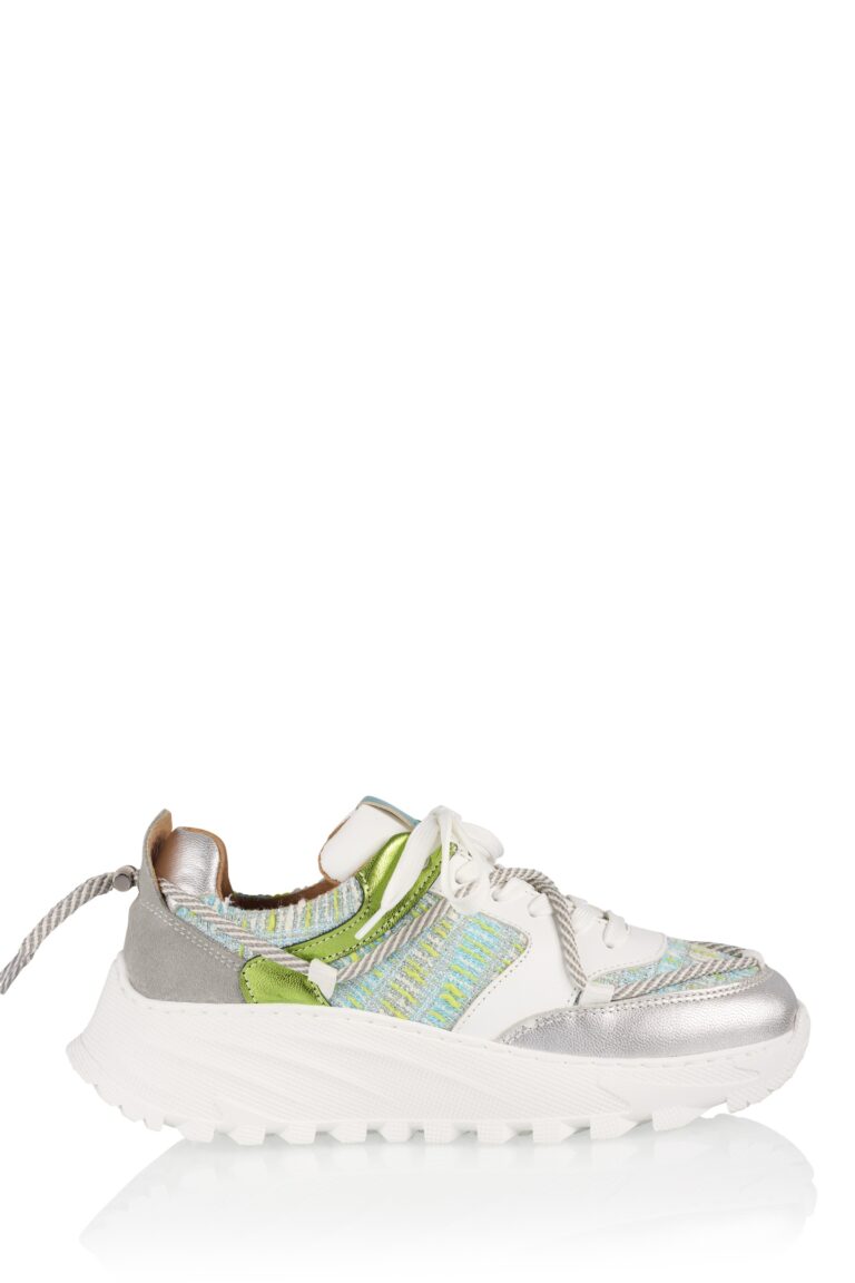 dwrs label foxton tweed apple / silver | zapatillas deportivas outlet | mujer | gris