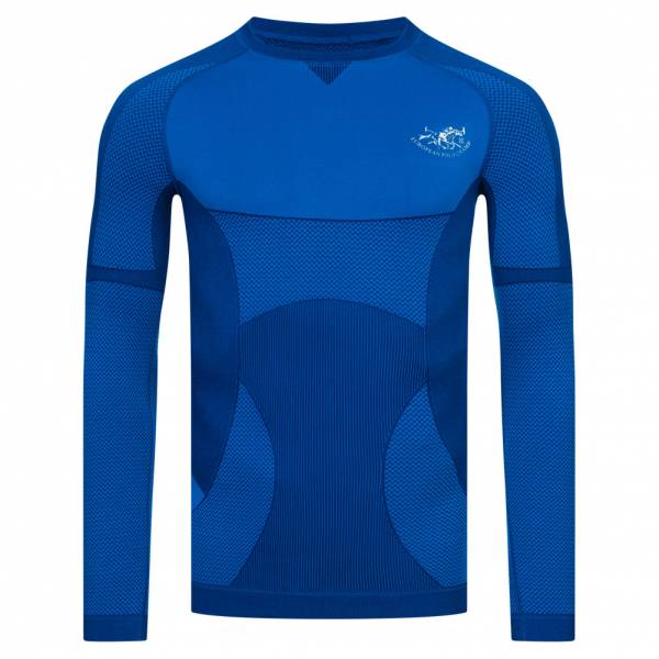 European POLO CHAMP Hombre Termo Camiseta de manga larga azul marino SPA 25-005-azul marino